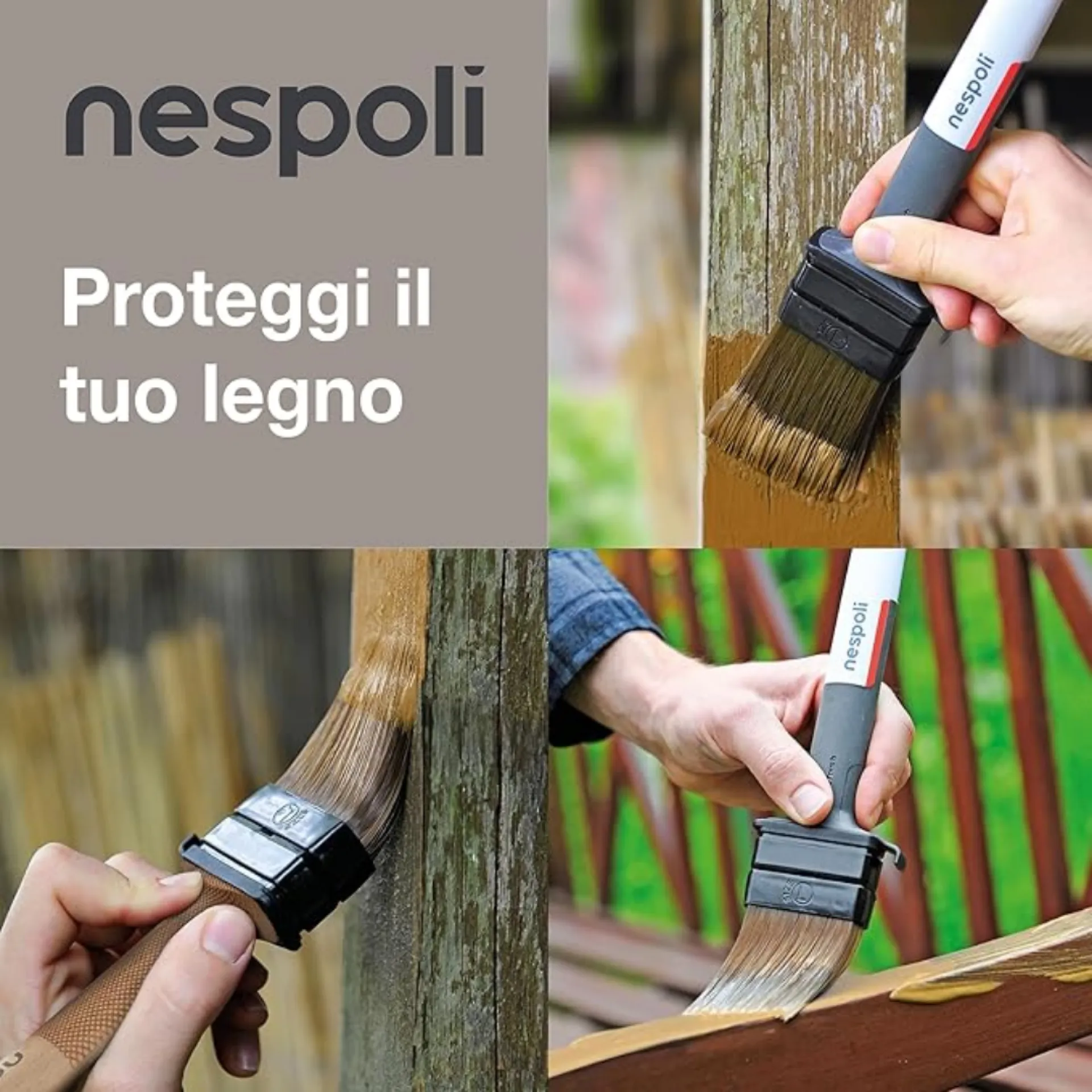 SOFTTOUCH TEFLON LEGNO minirullo