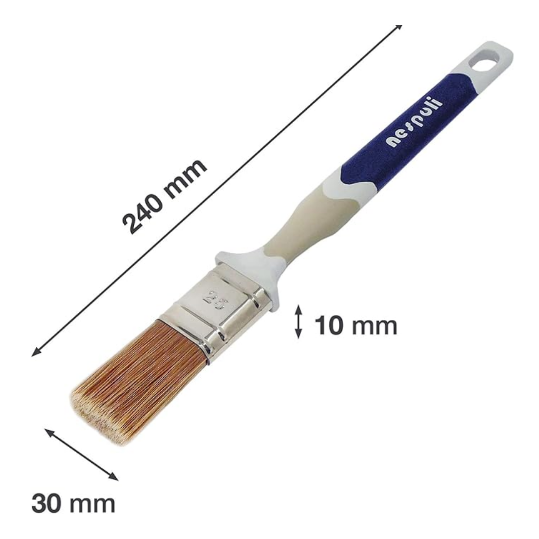 SOFT TOUCH LEGNO NESPOLI PENNELLO PIATTO SOFTTOUCH LEGNO 25