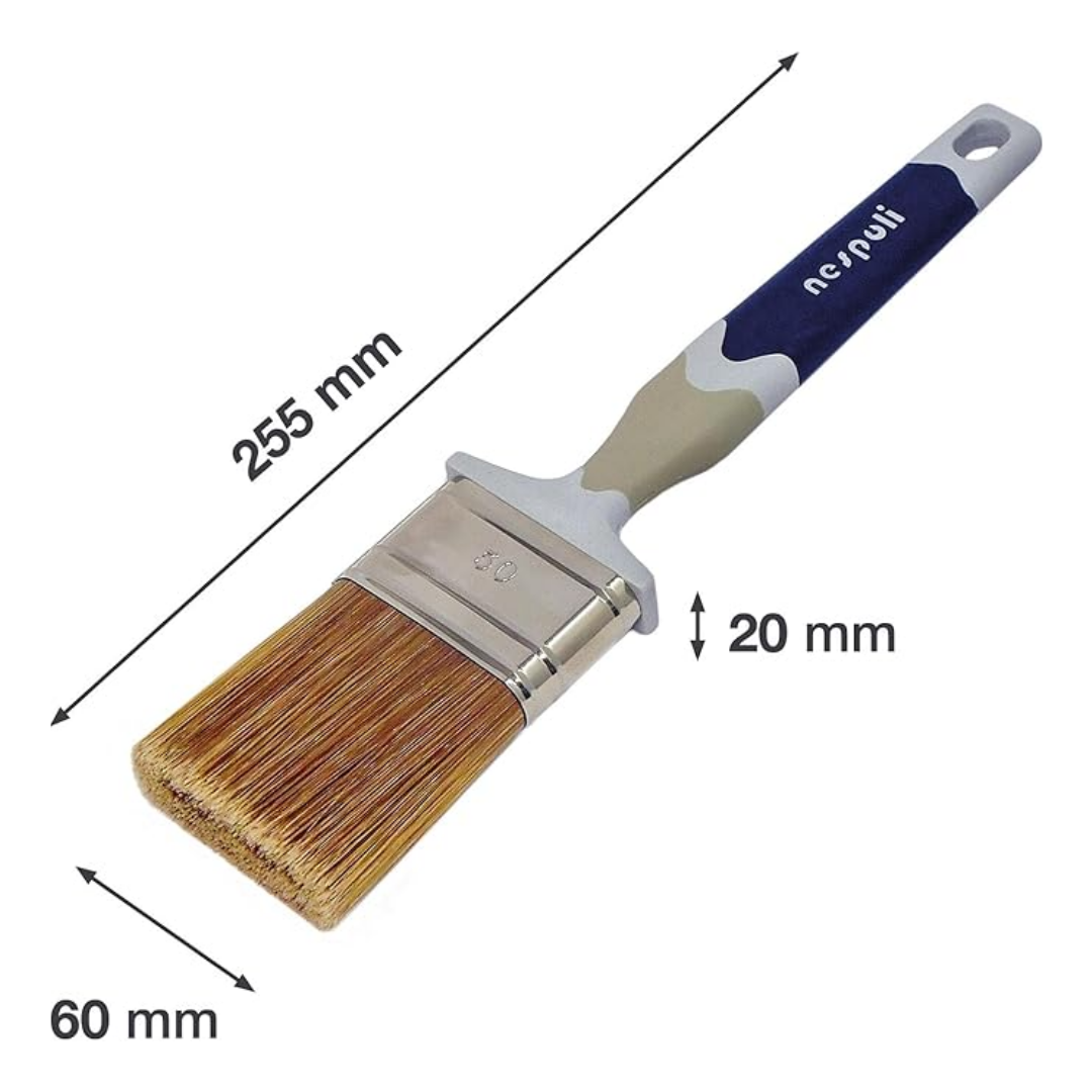 SOFT TOUCH LEGNO NESPOLI PENNELLO PIATTO SOFTTOUCH LEGNO 65