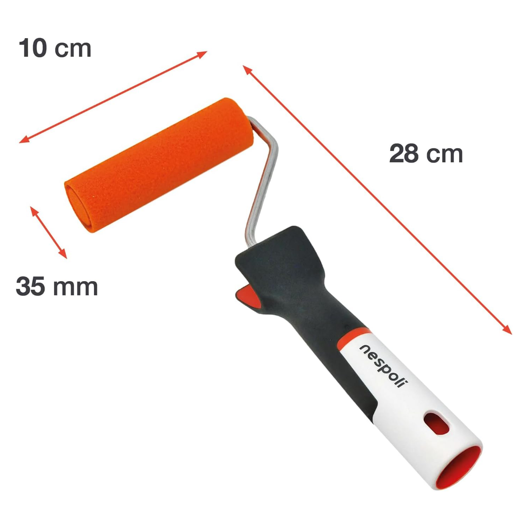 RULLO MAGICFINISH MICROCRATER OGGETTI NESPOLI MINIRULLO RULLO SOFT TOUCH MICROCRATER OGGETTI 11 CM