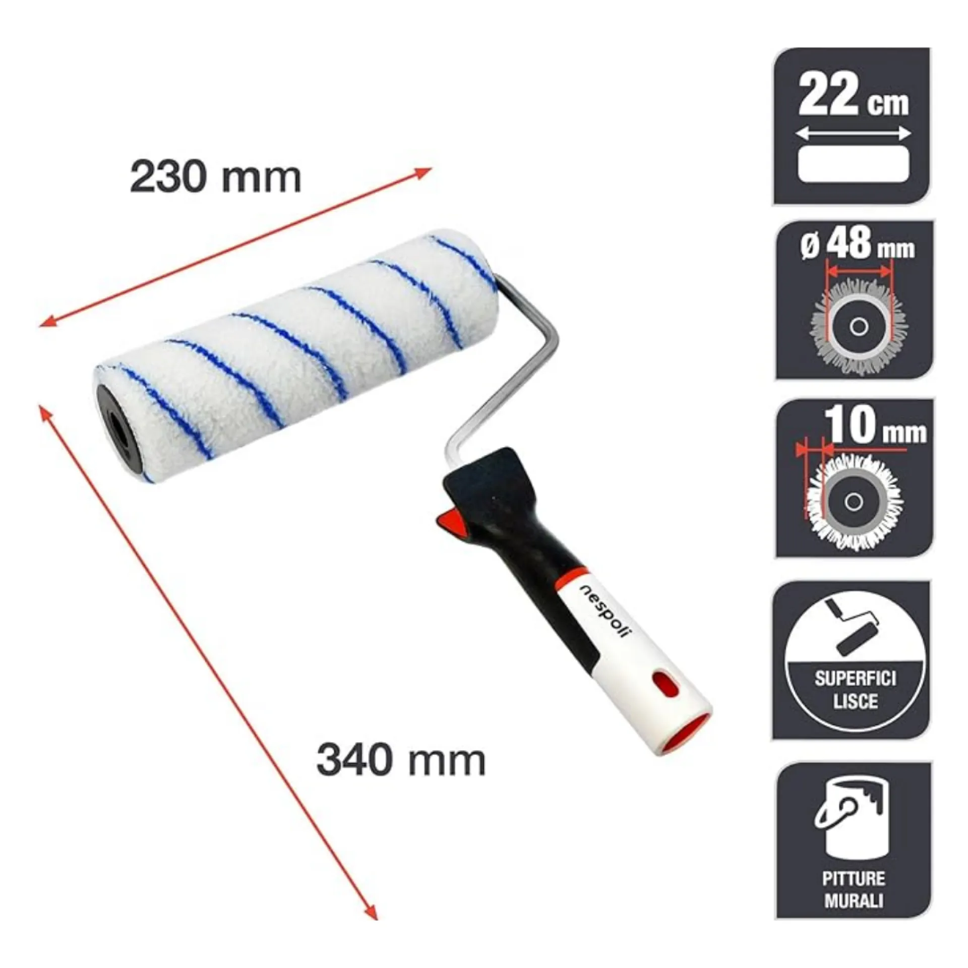 SOFT TOUCH SUPERFICI LISCE rullo