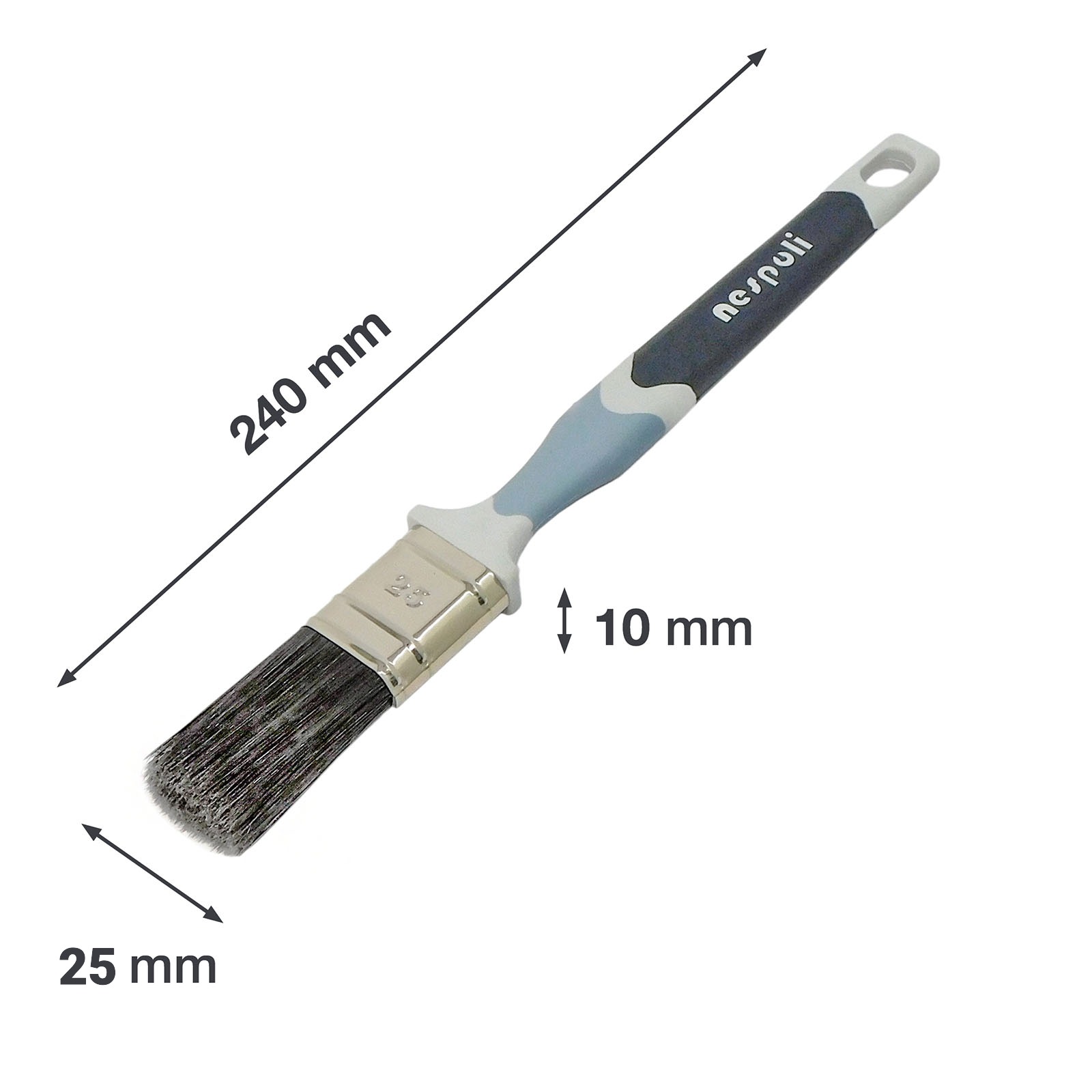 SOFT TOUCH OGGETTI NESPOLI PENNELLO PIATTO SOFTTOUCH OGGETTI 25