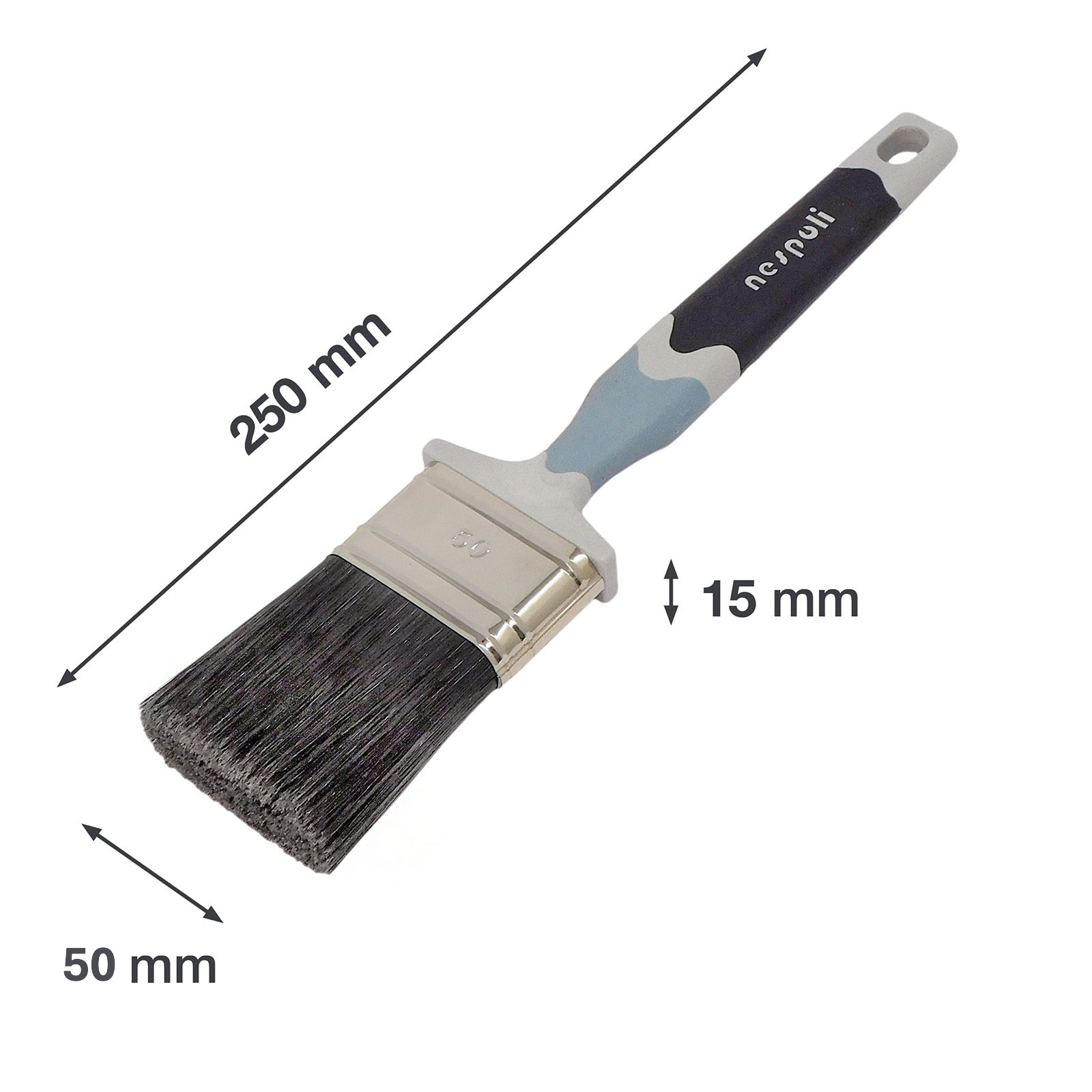 SOFT TOUCH OGGETTI NESPOLI PENNELLO PIATTO SOFTTOUCH OGGETTI 50