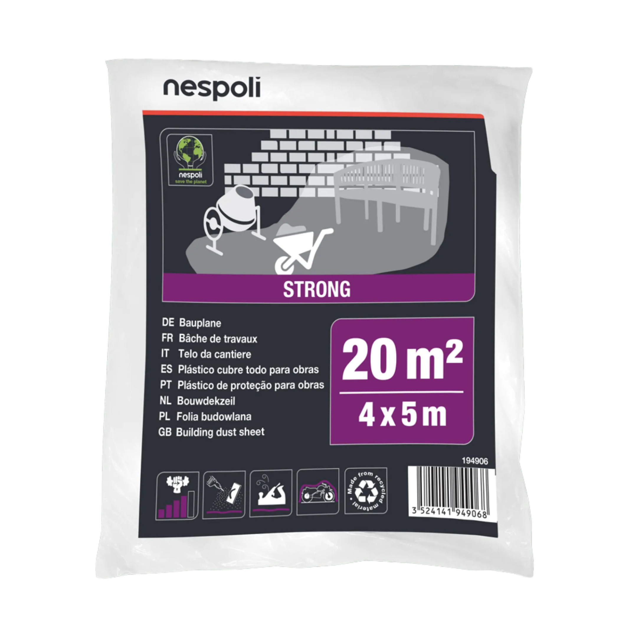 PROTEZIONE NESPOLI TELO PROT. STRONG 4x5m