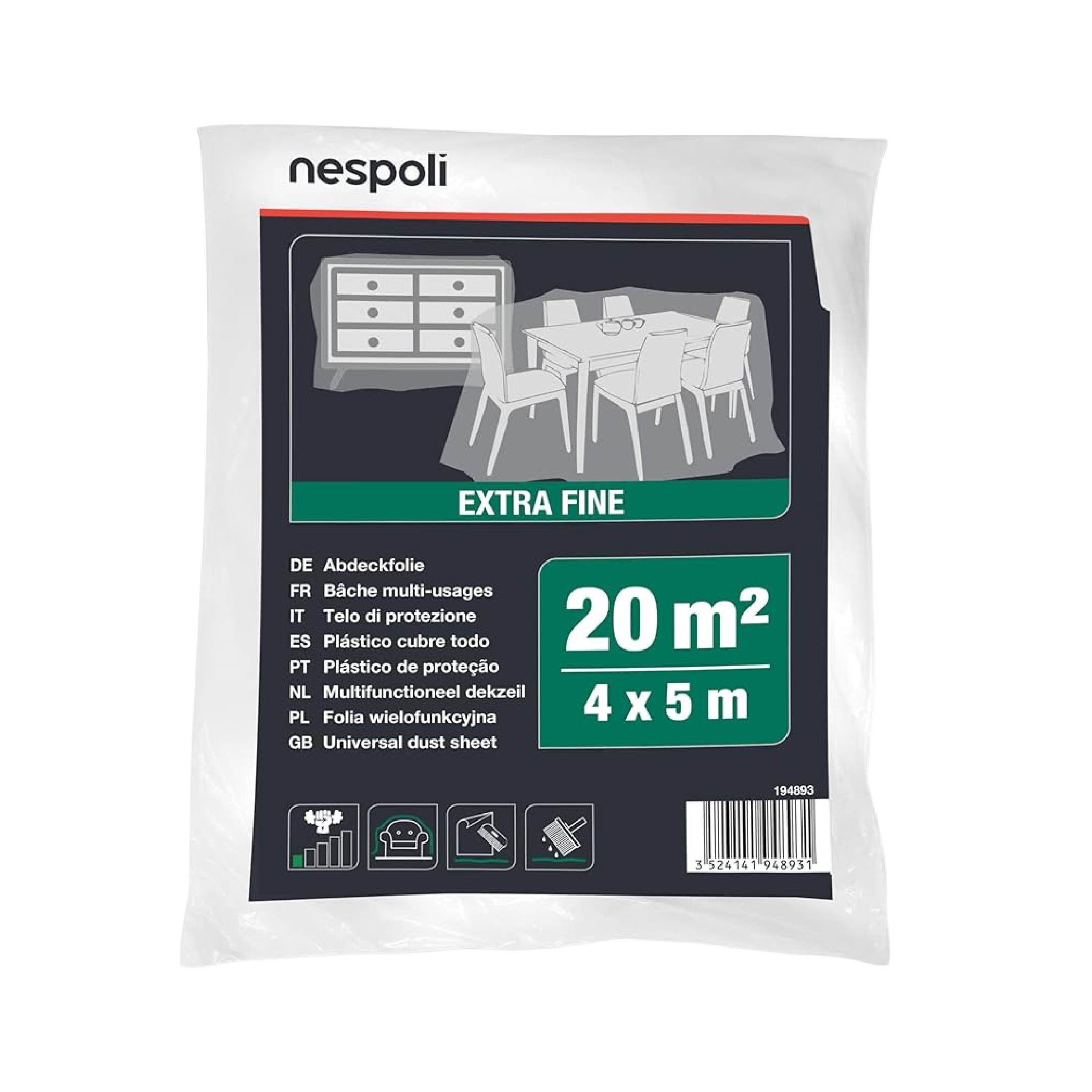 PROTEZIONE NESPOLI TELO PROT. EXTRA FINE 4x5m