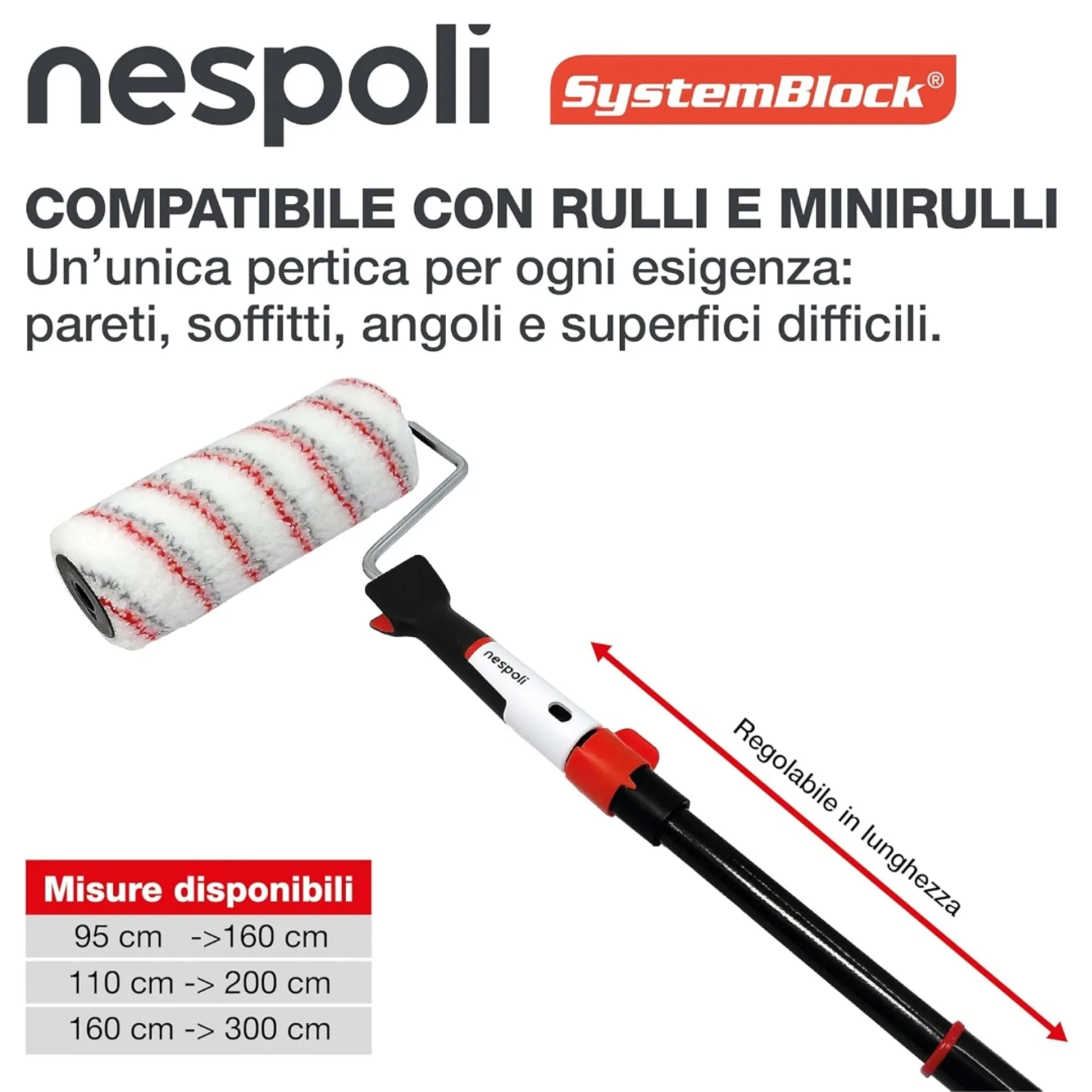 PERTICA BLOCK TELESCOPICA