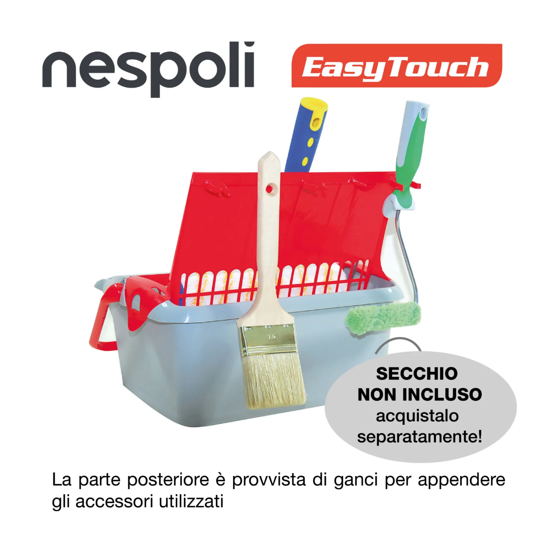 SECCHIO EASYTOUCH C/MANICO 10L