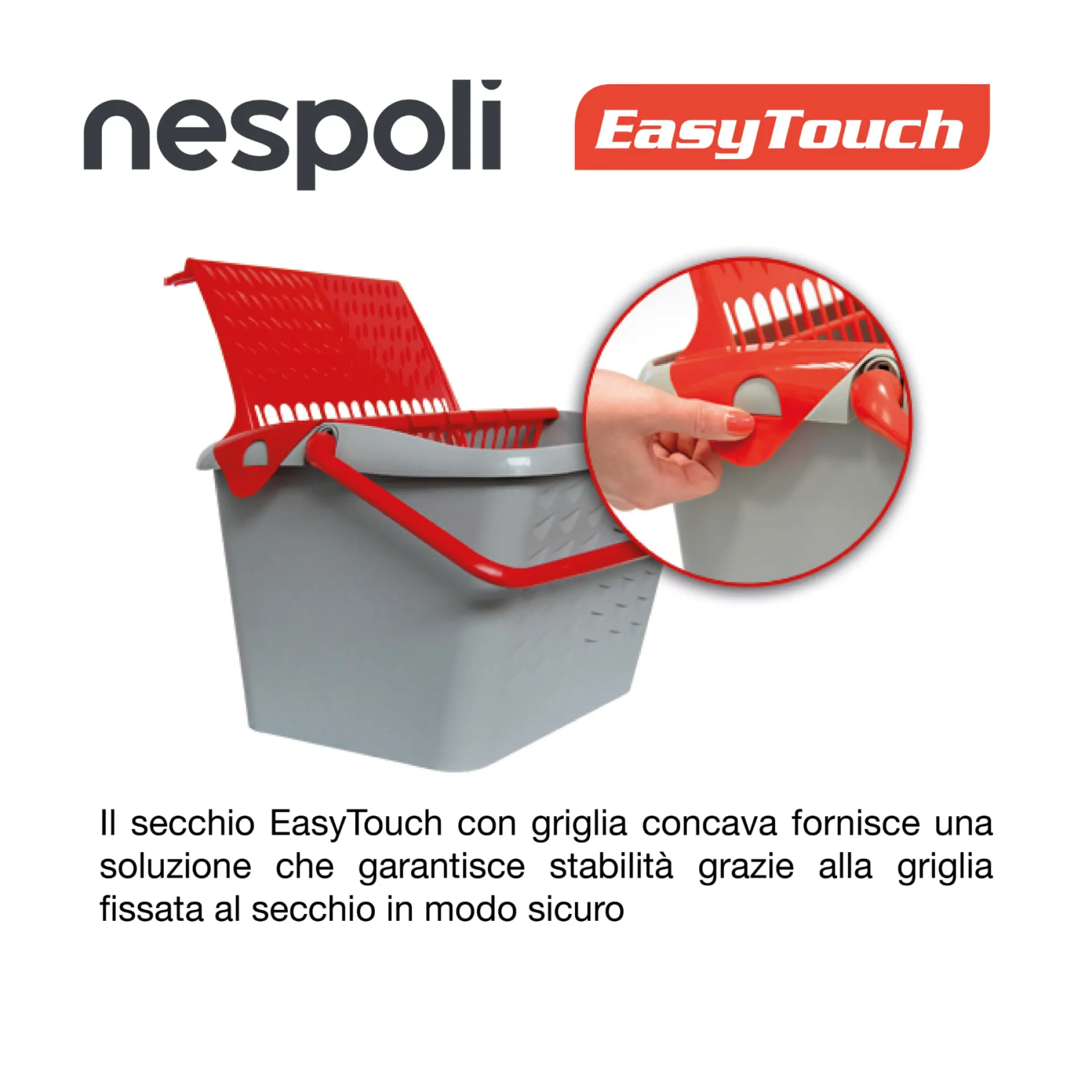 SECCHIO EASYTOUCH C/MANICO 10L