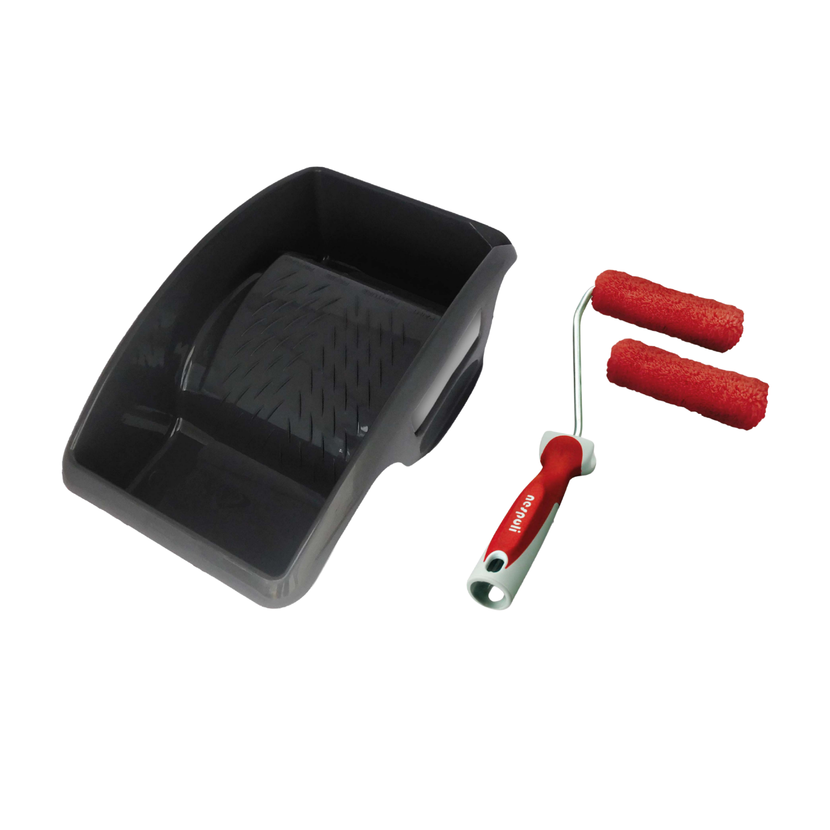 Kit Pittura Murale con Bacinella EasyTouch Rossa